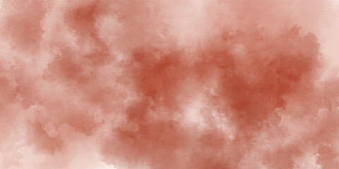 Abstract Red Pigment Cloud Suspended in Dark Air

