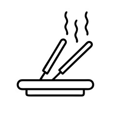 Incense sticks aroma therapy spa relaxation meditation zen buddhism fragrance wellness scent burner