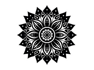 Design of traditional Mandala Art