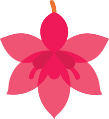 Iris, Lotus, Camellia, Freesia, Wisteria, Anemone, Fuchsia, Snapdragon, Primrose, Tulip Tree, flower logo Icon