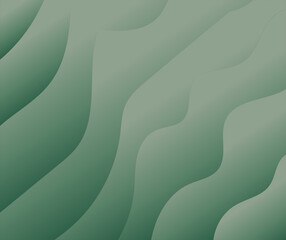 Horizontal vector backgrounds and spots with solid wave or wavy curvy pattern, zigzag border on top.