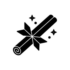 Fragrant Cinnamon Icon Spice Cooking Ingredient Symbol