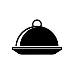 Restaurant Food Tray Icon Meal Service Symbol