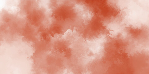 Dreamy Red Fog Spreading in Air in Abstract Composition

