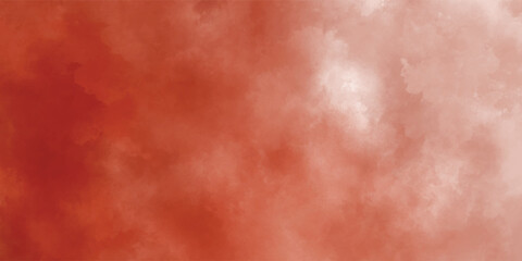 Mocha and Red Colored Fog Rising in Air

