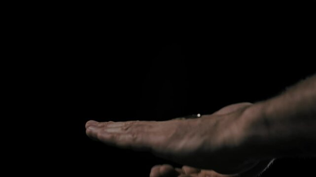 Coin Toss in Hand &ndash; Decision Making and Luck Concept