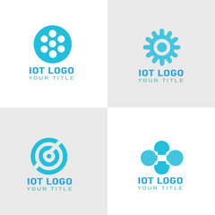 Modern IoT Logo Designs for Smart Home & Tech Brands