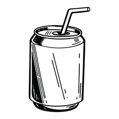 soda can vector illustration