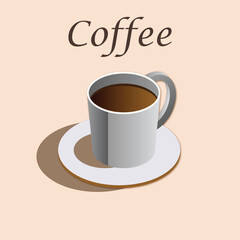 Isometric Coffee Cup