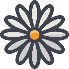 Pansy, Morning Glory, Bleeding Heart, Sweet Pea , Gerbera Daisy, Calla Lily, Helenium, Yarrow, Lantana, Columbine, Goldenrod, Clematis, Borage, Chrysanthemum (Mum), flower logo Icon, flower logo Icon