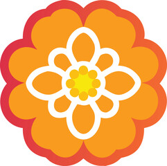 Pansy, Morning Glory, Bleeding Heart, Sweet Pea , Gerbera Daisy, Calla Lily, Helenium, Yarrow, Lantana, Columbine, Goldenrod, Clematis, Borage, Chrysanthemum (Mum), flower logo Icon, flower logo Icon