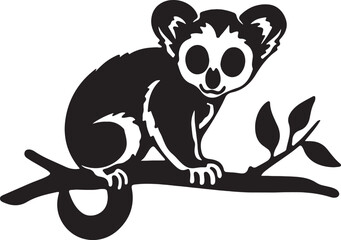 Illustration resembling of a lemur