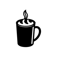 Sweet Hot Chocolate Icon Warm Cozy Drink Beverage