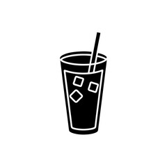 Refreshing Iced Tea Icon Cold Drink Beverage Symbol