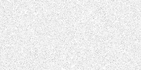 Vector textured white paper texture background and terrazzo flooring texture. Grunge old pattern surface closeup stucco rough wall.