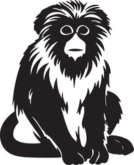Illustration resembling of a monkey spaice