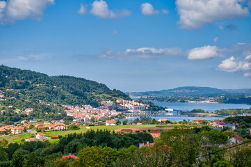 Obraz premium Puentedeume is a municipality and town in the province of A Coruña, in the autonomous community of Galicia, Spain.