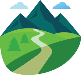 road to the mountains