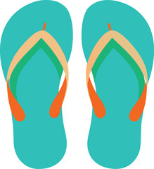flip flops vector illustration