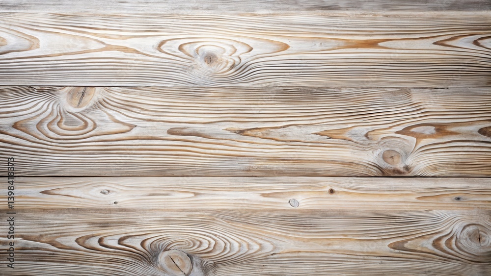 Poster rustic weathered wood grain texture background a detailed image of planks showing natural knots and 