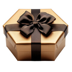 Gift box presentation close-up for indoor holiday celebrations