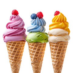 Exploring delicious ice cream cones a food photography journey