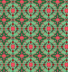 allover leriya and floral designs for printing