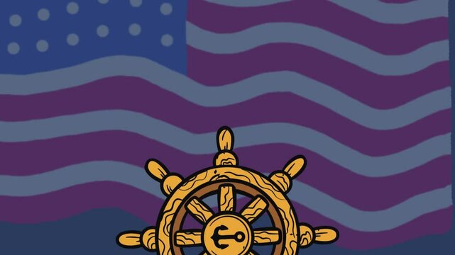Happy maritime day, background copy space 