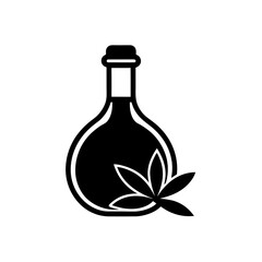 Olive Oil Icon Cooking Ingredient Vector Illustration Design