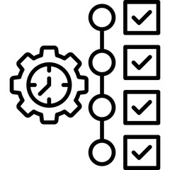 Marketing Automation Icon Vector Element