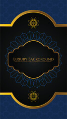 Premium label frame set against a dark gradient background, accented with fine gold lines and elegant typography space.
