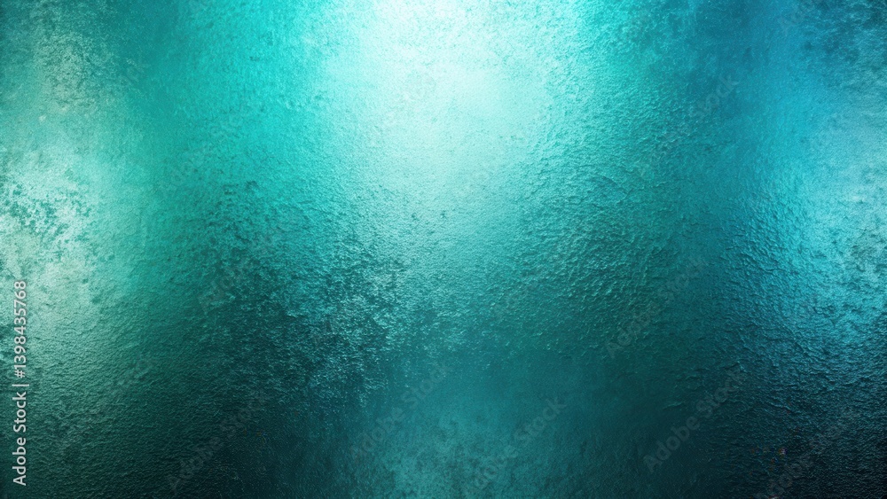 Poster Abstract Teal Texture with Subtle Light Variations and a Rough Surface