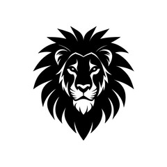 Obraz premium lion head vector illustration