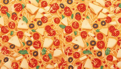 Pizza Topping Pattern