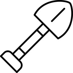 Shovel Icon Vector Element