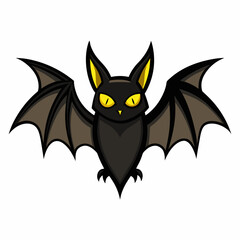 halloween bat vector