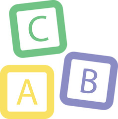 School and Education Flat Color Outline Icons Pack and Illustrations