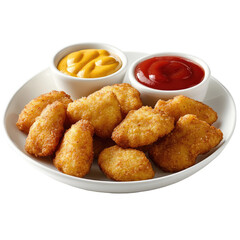 Chicken Nuggets PNG on transparent background