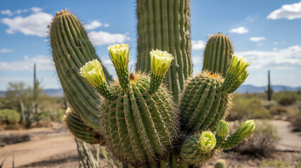 cactus in desert