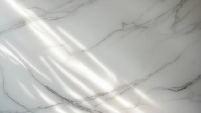 Detailed high-resolution texture of white marble pattern.