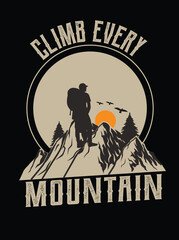 mountain t-shirt