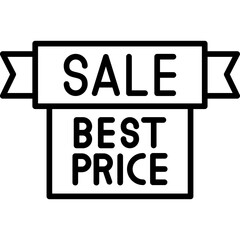 Sale Icon Vector Element