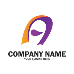 A Letter icon Template