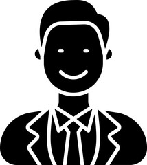 Businessmen icon stock vector illustration
