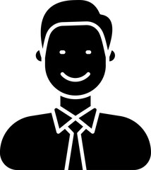 Secretary icon stock vector illustration