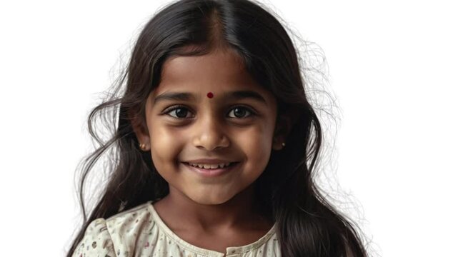 Multiple child faces morphing rapidly with playful expressions