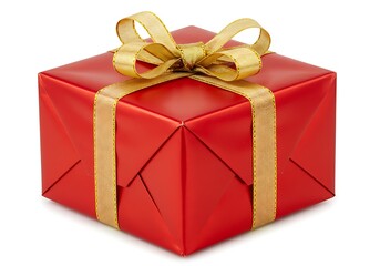 Obraz premium Gift box isolated on white background