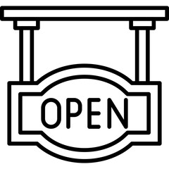 Open Icon Vector Element