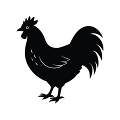 chick silhouette art