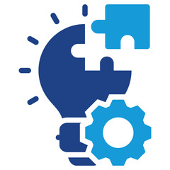 Obraz premium Solution Icon